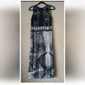 Desigual Dress Size 42 Designed By M. Christian Lacroix Art NWT